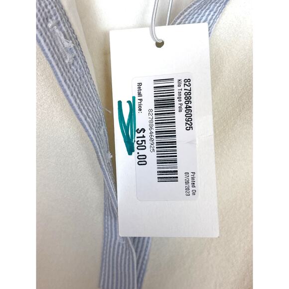 Kilo Tango Women’s S White Collared Sleeveless Polo Golf Shirt Top NEW - Picture 3 of 7